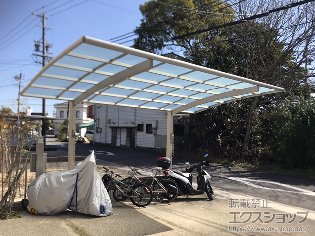 愛知県西尾市ののカーポート レイナポートグラン　積雪〜20cm対応 施工例