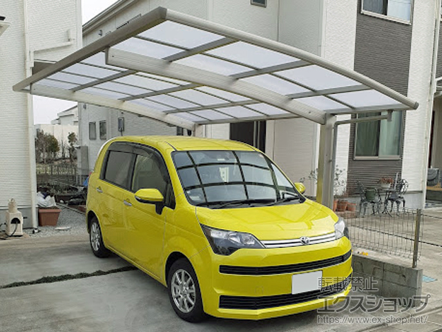 東京都八王子市ののカーポート プレシオスポート 積雪〜20cm対応 施工例