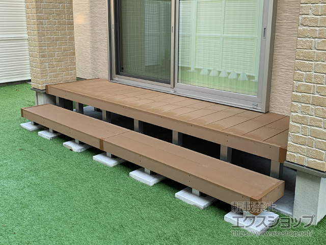 佐賀県嬉野市ののウッドデッキ リウッドデッキ 200 施工例