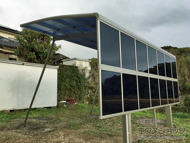 福岡県田川郡福智町ののカーポート プレシオスポート 積雪〜20cm対応 施工例