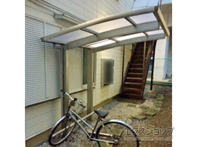 東京都足立区ののサイクルポート・駐輪場 プレシオスポート ミニ 積雪〜20cm対応 施工例