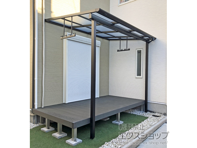 東京都八王子市ののウッドデッキ リウッドデッキ 200 施工例