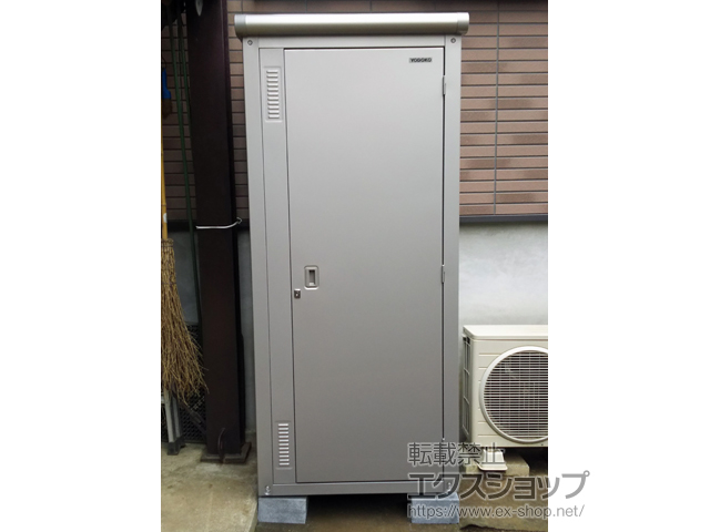 神奈川県横浜市のの物置・屋外倉庫 エスモ 一般型 800×750×1845 ESE-0807B-SS 施工例