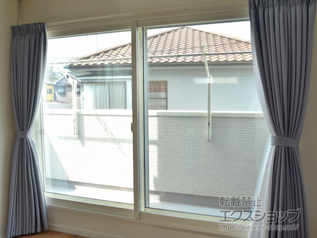 神奈川県平塚市のの二重窓（内窓） プラマードU 引違い窓 2枚建 施工例