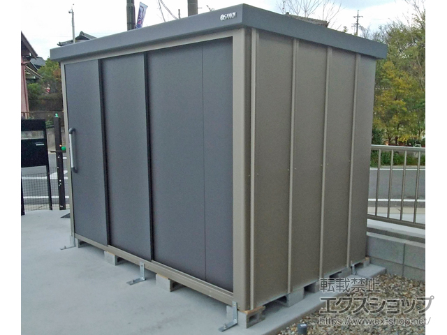 愛知県長久手市のの物置・屋外倉庫 エスケーエイト SK8-130 一般型 2600×1600×1940 SK8-130-GK 施工例