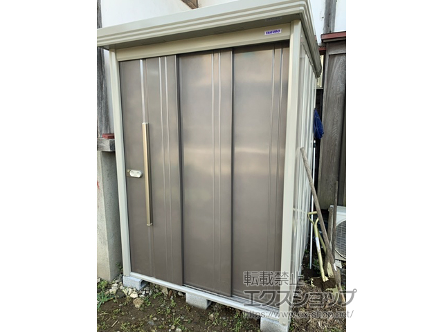 千葉県印旛郡酒々井町のの物置・屋外倉庫 Mr.ストックマンダンディ 一般型 1500×1590×2110（ND-1515-Y） ND-1515-Y-B 施工例