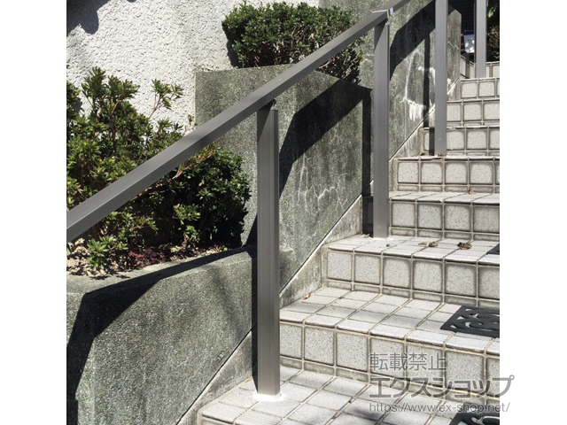 福岡県福岡市のの手すり アーキレール歩行補助手すり 施工例