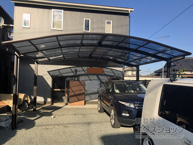 神奈川県海老名市ののカーポート レイナツインポートグラン　積雪〜20cm対応 施工例