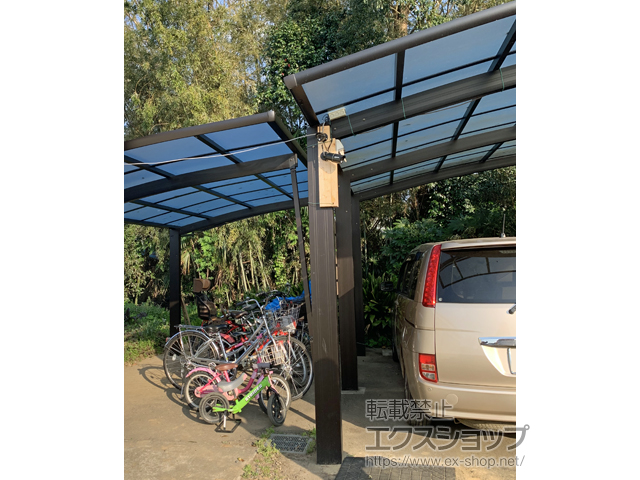 千葉県山武市ののカーポート レイナポートグラン　積雪〜20cm対応 施工例