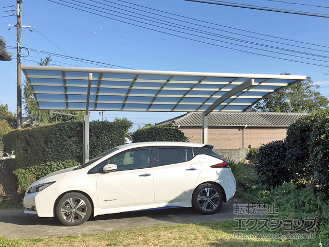 宮崎県児湯郡都農町ののカーポート レイナポートグラン　積雪〜20cm対応 施工例