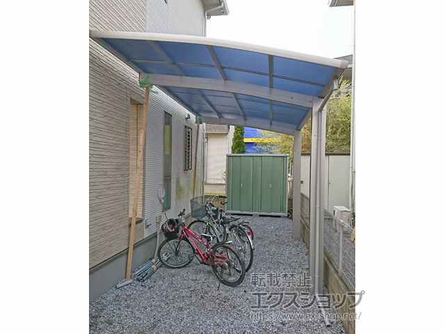 茨城県筑西市ののカーポート プレシオスポート 積雪〜20cm対応 施工例