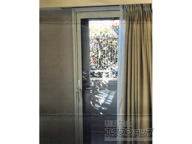 東京都小平市のの二重窓（内窓） インプラス ダストバリア仕様 テラスドア 外観左吊元 施工例