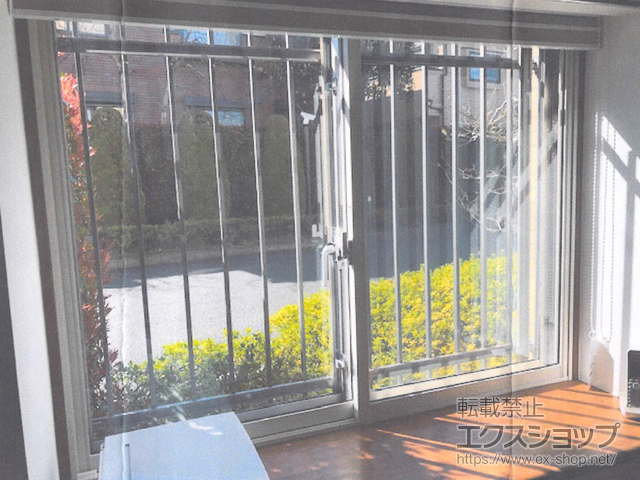 東京都小平市のの二重窓（内窓） インプラス ダストバリア仕様 引違い窓 2枚建 施工例