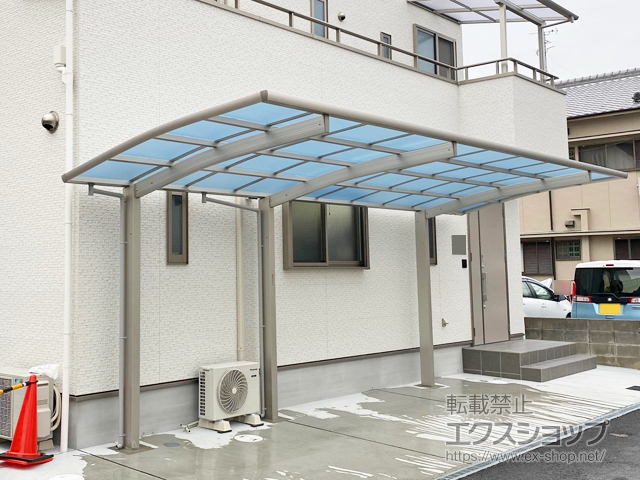 大阪府寝屋川市ののカーポート レイナポートグラン 延長　積雪〜20cm対応 施工例