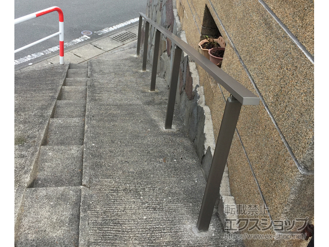 熊本県熊本市のの手すり アーキレール歩行補助手すり 施工例