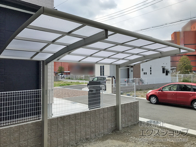 大阪府泉南市ののカーポート プレシオスポート 積雪〜20cm対応 施工例