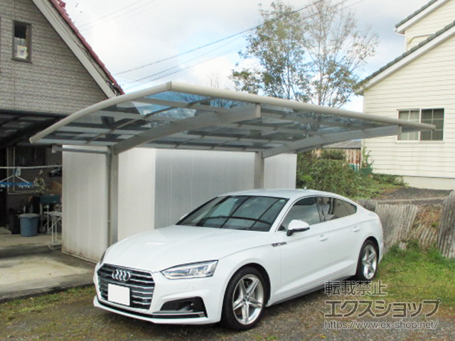 三重県鈴鹿市ののカーポート プレシオスポート 積雪〜20cm対応 施工例