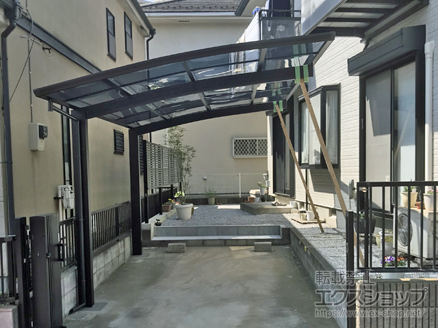 千葉県柏市ののカーポート レイナポートグラン　積雪〜20cm対応 施工例