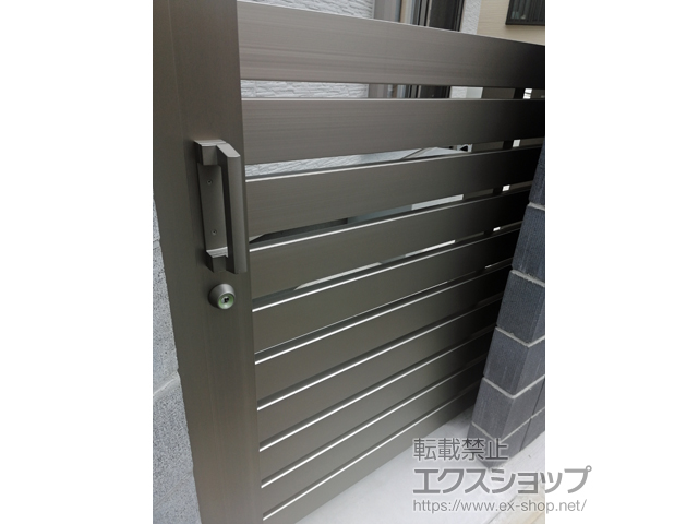 千葉県市川市のの門扉 レナード3型 袖扉なしタイプ 1312 施工例