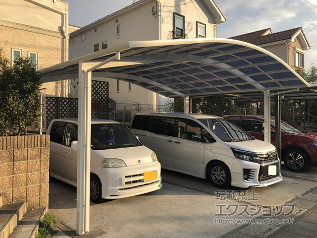 千葉県白井市ののカーポート レイナツインポートグラン　積雪〜20cm対応 施工例