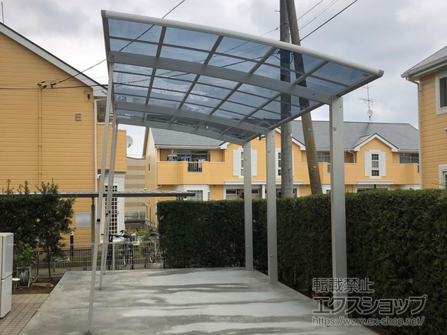 千葉県東金市ののカーポート レイナポートグラン 延長　積雪〜20cm対応 施工例