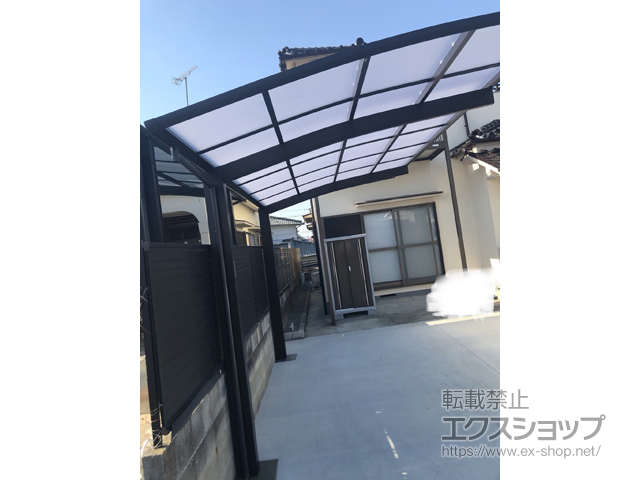 兵庫県三木市ののカーポート プレシオスポート 積雪〜20cm対応 施工例