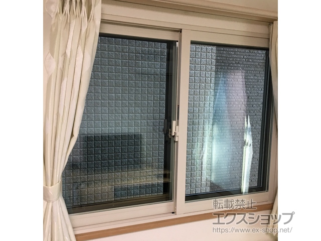 神奈川県横浜市のの二重窓（内窓） インプラス ダストバリア仕様 引違い窓 2枚建 施工例