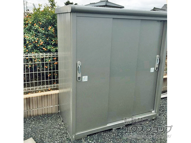 熊本県熊本市のの物置・屋外倉庫 エスモ 一般型 1350×650×1501 ESE-1306E-SS 施工例