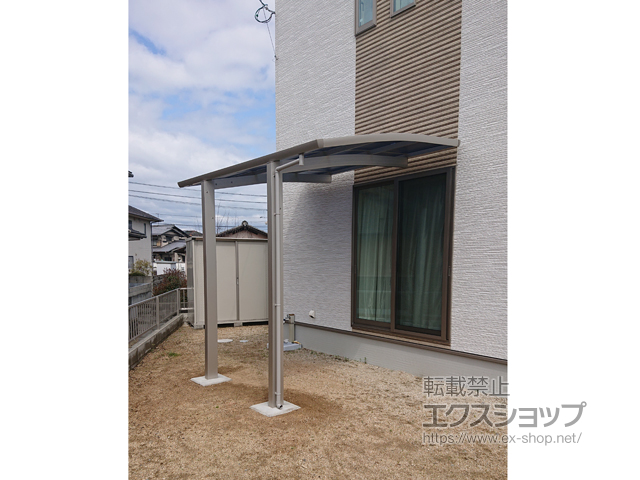 香川県高松市ののサイクルポート・駐輪場 レイナポートグランミニ 積雪〜20cm対応 施工例