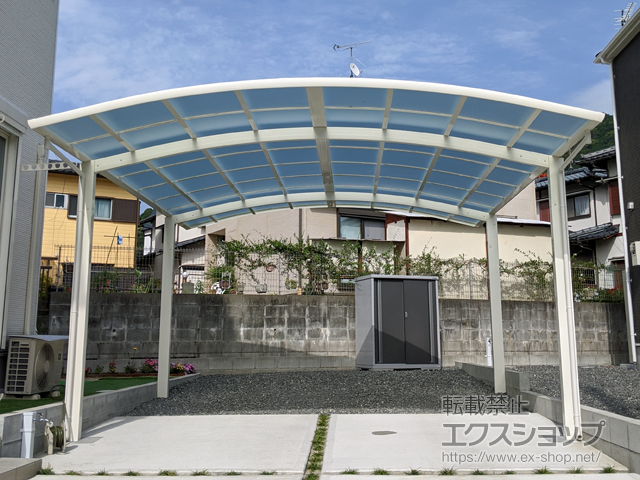 福岡県大野城市ののカーポート レイナツインポートグラン　積雪〜20cm対応 施工例