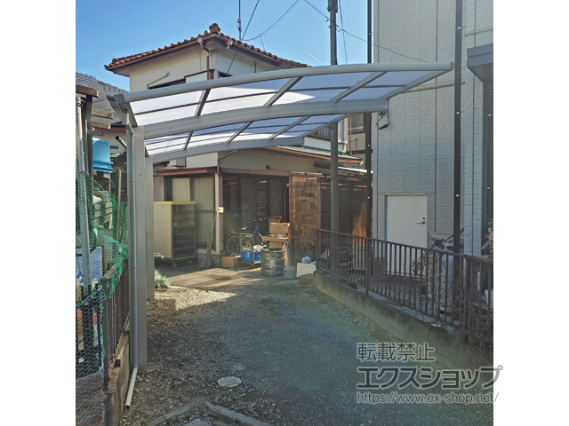 埼玉県行田市ののカーポート プレシオスポート 積雪〜20cm対応 施工例