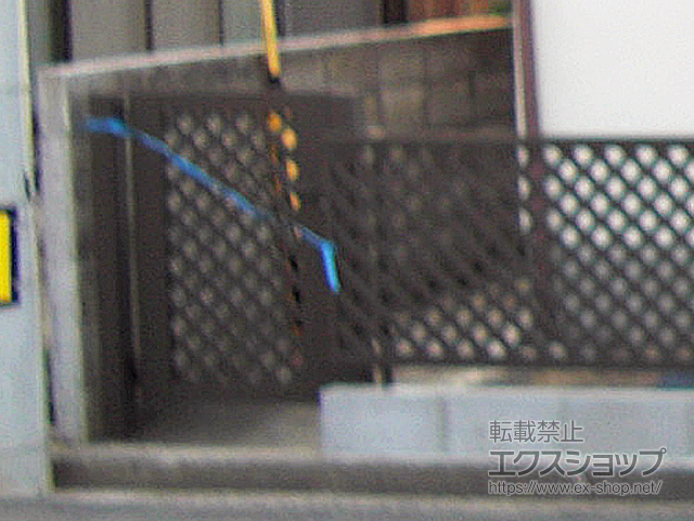 愛媛県松山市のの門扉、フェンス・柵 ライシス門扉 11型 ラチス格子 片開き 柱使用 施工例