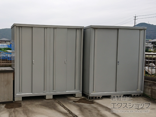 岐阜県岐阜市のの物置・屋外倉庫 シンプリー 一般型 1940×615×1903（MJX-196E） MJX-196E-FS 施工例