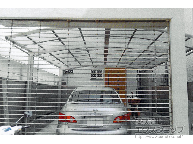 大阪府大阪市ののカーポート レイナツインポートグラン 積雪〜20cm対応 施工例