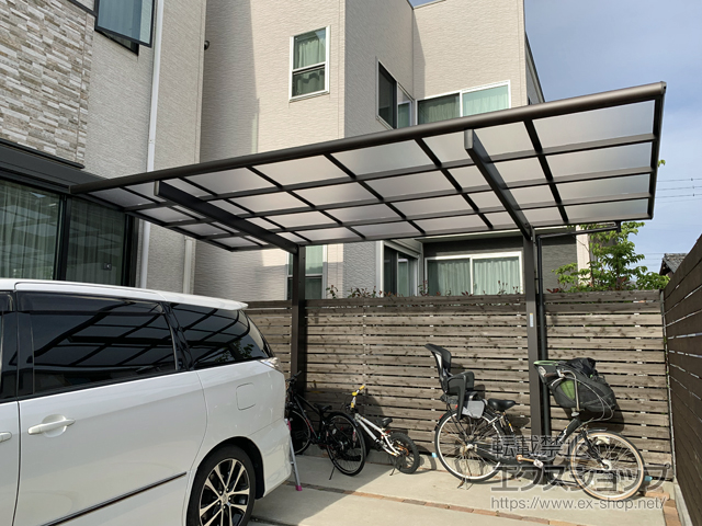 愛知県名古屋市ののカーポート エフルージュグラン　積雪〜20cm対応 施工例