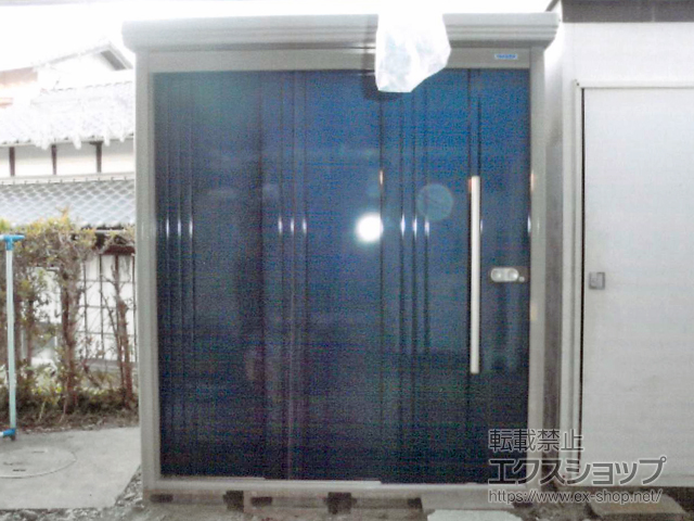 愛媛県西条市のの物置・屋外倉庫 Mr.ストックマンダンディ 一般型 1832×1590×2110 ND-1815-DB 施工例