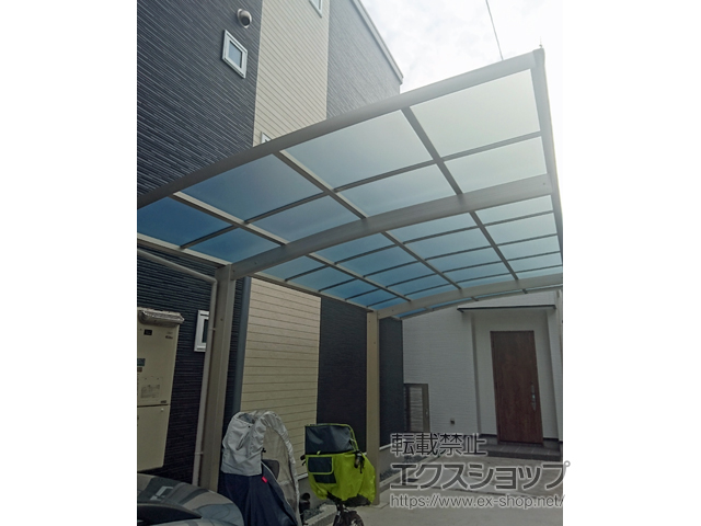 大阪府高槻市ののカーポート レイナポートグラン　積雪〜20cm対応 施工例