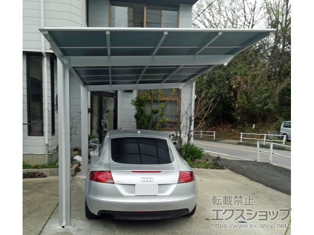 愛知県岡崎市ののカーポート ソリッドポート 積雪〜20cm対応 施工例