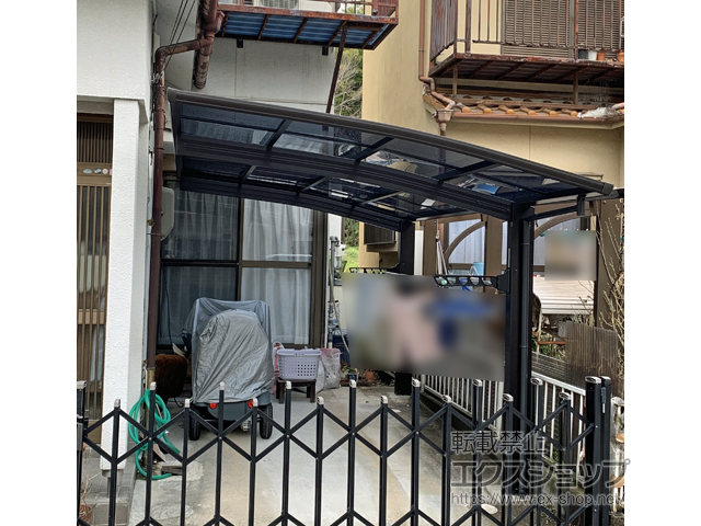 京都府城陽市ののカーポート プレシオスポート 積雪〜20cm対応 施工例