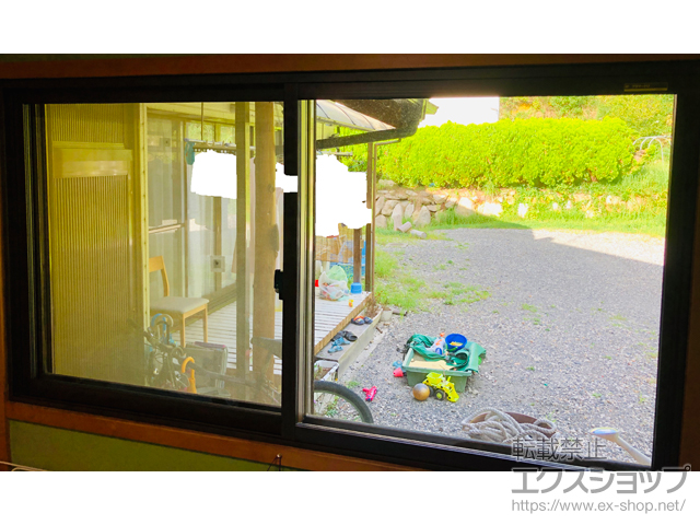 岐阜県中津川市のの二重窓（内窓） プラマードU 引違い窓 2枚建+和室用取付ねじ／調整材 施工例