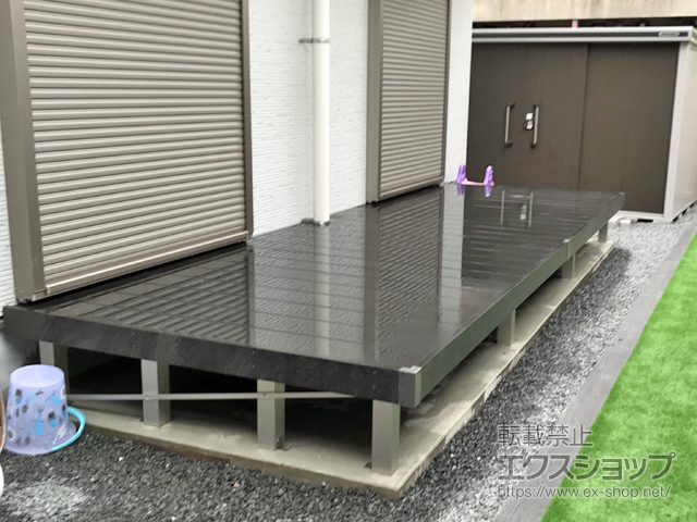 京都府京都市ののウッドデッキ リウッドデッキ 200 施工例