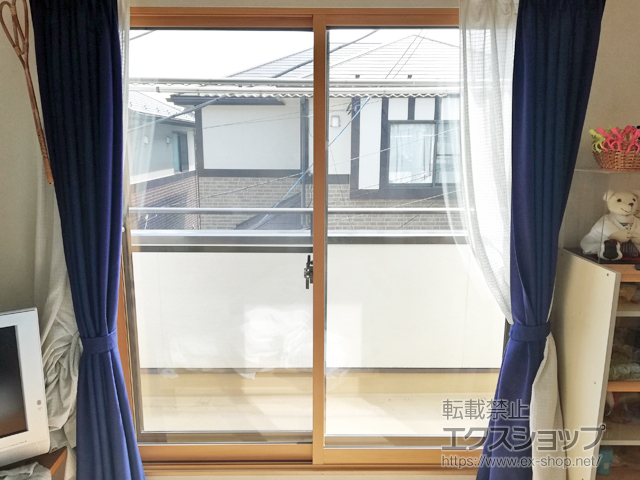 埼玉県和光市のの二重窓（内窓） インプラス ダストバリア仕様 引違い窓 2枚建 施工例