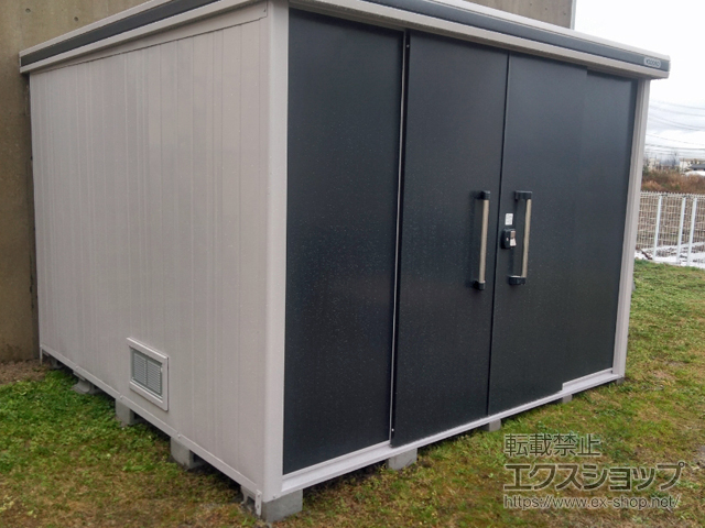 滋賀県守山市のの物置・屋外倉庫 エルモ 一般型 2920×2920×2116（LMD-2929） LMD-2929-SM 施工例