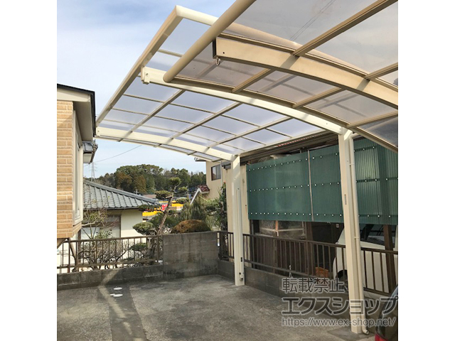 熊本県菊池郡大津町ののカーポート レイナポートグラン　積雪〜20cm対応 施工例