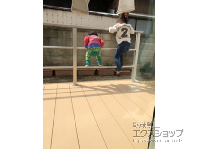 愛知県一宮市ののウッドデッキ リウッドデッキ 200 施工例