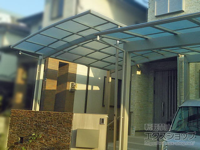 福岡県福岡市ののカーポート レイナポートグラン　積雪〜20cm対応 施工例