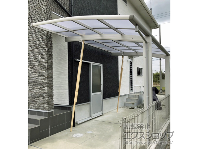 奈良県五條市ののカーポート プレシオスポート 積雪〜20cm対応 施工例