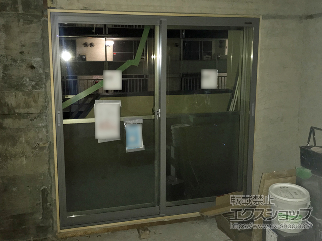 愛知県一宮市のの二重窓（内窓） プラマードU 引違い窓 2枚建 施工例