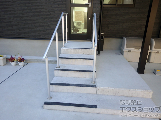 福井県小浜市のの手すり パルトナーUDフェンス1型(手すり) A型（円形） 施工例