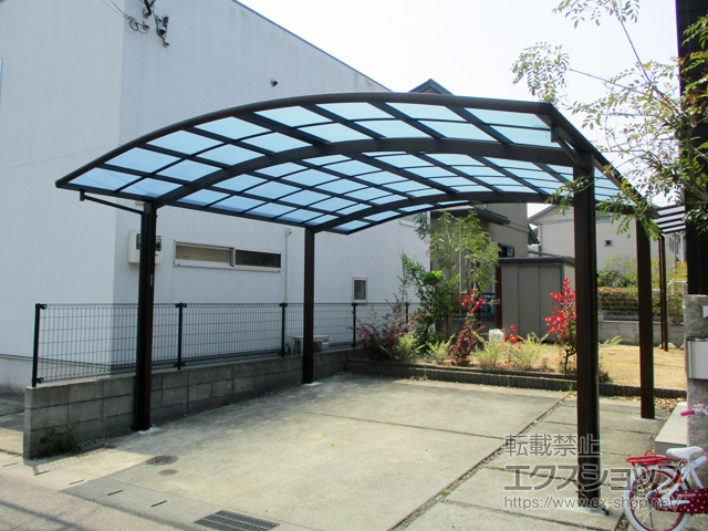 大分県大分市ののカーポート レイナツインポートグラン　積雪〜20cm対応 施工例